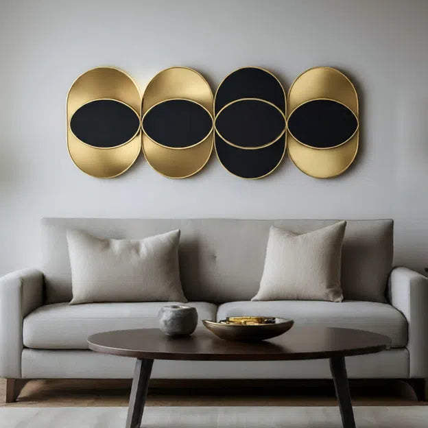 Circular Symphony Metal Wall Art