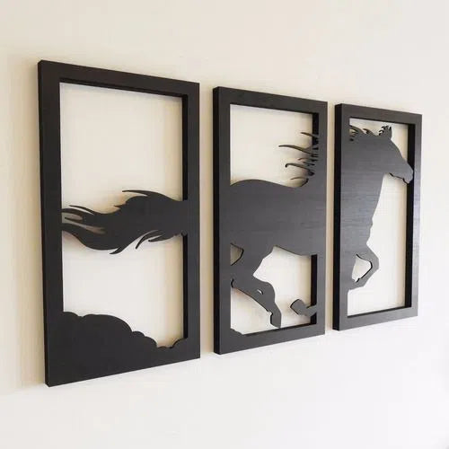 Gallop in Motion - Metal Wall Art
