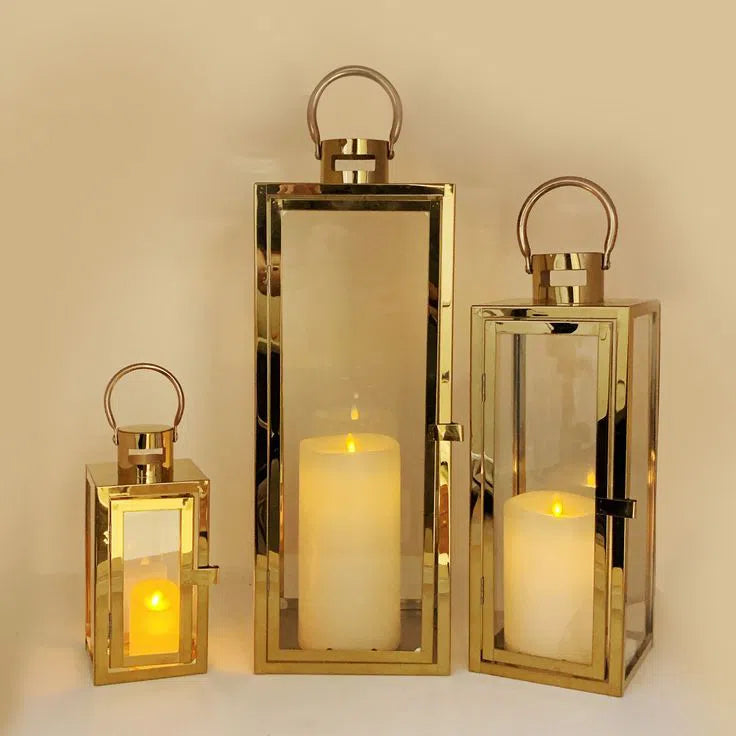 Luxury Modern Hurricane Candle Lantern